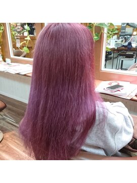 カラフル ヘアー(Colorful hair) バイオレットダブルカラー