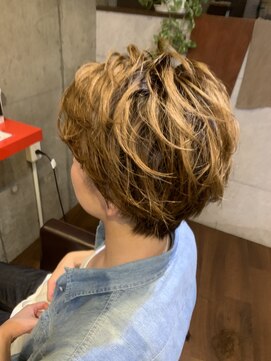 1+ アンプリュス(Unplus) メンズ2ブロックショートスタイル