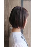 縮毛強制でサラツヤヘアーに！