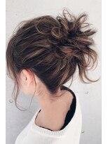 アンドヘアー 西葛西(&-HAIR)&nbsp;20代30代40代フワユルお団子ヘア（西葛西葛西）