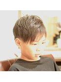 ツーブロマッシュアシメショート☆