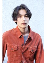 ブークル(boucle)&nbsp;無造作センターパートスタイル