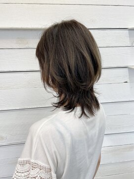 ラシカ(Lacica) 【Lacicaラシカ】ウルフカット×大人ベージュ