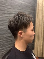 プレミアムバーバー 目黒店(PREMIUM BARBER produce by HIRO GINZA) ナチュラル七三スタイル