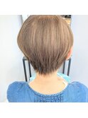明るめショートボブ
