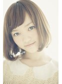 愛されナチュラル韓国風ボブ