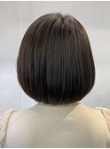 髪質を選ばない万能ボブスタイル!