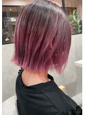 ピンクバレイヤージュ◎