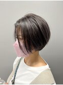 白髪ぼかしハイライト
