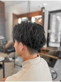 【IRIE HAIR赤坂】メンズカット×スパイラルパーマ×刈り上げ