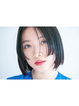 ココ 鷹匠(COCO) モード BOB ストレート/白髪染め/ヘッドスパ/リタッチ