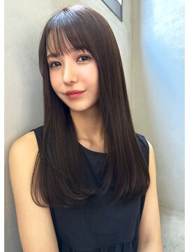 ロゼ 京橋(Rose) 【ROSE】髪質改善＿艶髪＿ブラウンベージュ＿ロング