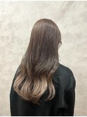 透け感あるグラデーションカラー