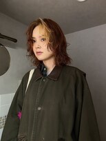 ネルケ 立川(nelke)&nbsp;オレンジブラウン×パーマ