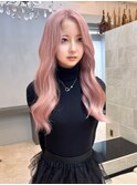 ベージュグレー黒髪レイヤーくびれヘア小顔10代20代30代40代