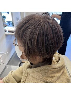 ログ(Log) 白髪ぼかしカラー