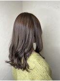 美髪！ブリーチなしカラー！オリーブベージュ！！
