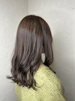 ヘア カンパニー トワ 千葉店(TOWA)&nbsp;美髪！ブリーチなしカラー！オリーブベージュ！！