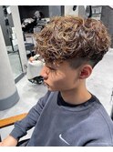 NEXTNEO【櫻田】ハイライトメッシュ スペインカールパーマ