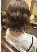 《藤野お客様スタイル》ウェーブボブ