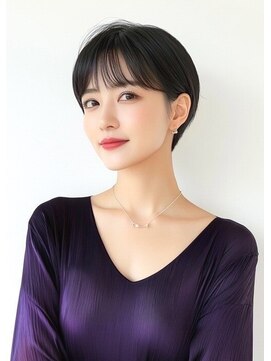 ライズ ネックス ザ サロン 渋谷(LIZE nex the salon) シースルー耳掛けショート　#14［＃渋谷駅＃韓国＃髪質改善］