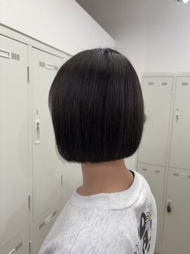 アッシュ 下北沢店(Ash) 首周りスッキリアゴラインボブ
