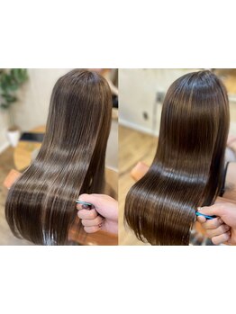 ダメージレスにこだわった髪質改善・縮毛矯正特化サロン◇柔らかな仕上がりをご実感下さい【池袋】