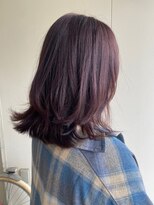 カシェ リタ ヘアー(CACHE'&RITA HAIR)&nbsp;顔周りカット◯ボブウルフ◯ラベンダーピンク◯ピンクブラウン