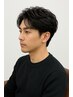 メンズカット＋炭酸ヘッドスパ15分＋眉毛カット 