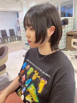 アッシュ 下北沢店(Ash) ボブウルフスタイル