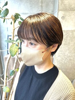 マーレ(mare)の写真/顔周りの似合わせもお任せ！あなたの雰囲気に合わせたカットで、あなただけの似合わせスタイルに☆