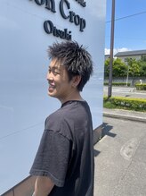 【男性のお客様多数】郡山/安積/桑野/メンズカット/眉毛カット/メンズサロン/フェザーショート/ヘッドスパ