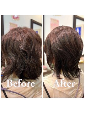 イングレス(INGRESS) 竹ノ塚駅/髪質改善/縮毛矯正/トリートメント/白髪染め/カラー