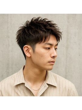 スープレックス ヘアーデザイン(SOUPREX HAIR DESIGN) ツーブロック束感ショート 20代 30代 40代 50代 60代