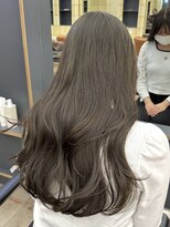 パークレーン アイス イヴェン(park lane ICI yeven)&nbsp;ブリーチなしダブルカラーオリーブグレージュ冬カラーレイヤー