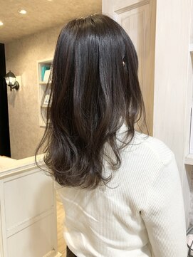 キャアリー(Caary) 福山美容院Caary ナチュラルブラウンカラー 20代 30代