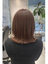 ガリカ 大名(Gallica)&nbsp;外ハネボブにナチュラルブラウン