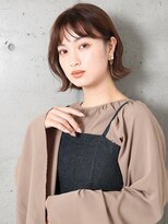 ニューヨークニューヨーク ピオレ姫路店(NYNY)&nbsp;やわらかブラウンカラー×ボブショート