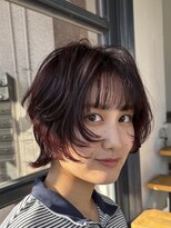 ヘアークラフト(Hair Craft)&nbsp;深い赤で大人かわいい！【岡山問屋町】