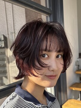 ヘアークラフト(Hair Craft) 深い赤で大人かわいい！【岡山問屋町】