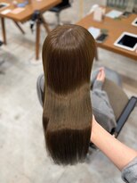 ピピバイヨーク(pipi, by yoke.)&nbsp;髪質改善/オリーブベージュ/艶髪ストレート