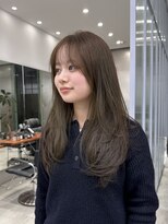 ガリカ 大名(Gallica)&nbsp;ブリーチなしオリーブベージュ/レイヤーカット