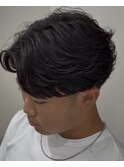 四日市メンズパーマフェザーパーマシャドウパーマセンターパート