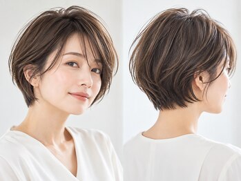 アルテ ヘア(Arte hair)の写真/【新小岩駅/似合わせカット¥4400】大人のショートボブ◇毛先のニュアンスやボリューム感にこだわり有☆