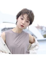 ヘアー アイス ルーチェ(HAIR ICI LUCE) ショートウルフ ウエットスタイル 大人っぽさ