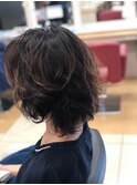 大人可愛いゆるふわエアリーパーマスタイル/30代40代50代