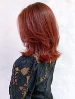 アイティー バイ アルバム 浦和店(IT by ALBUM) チェリーレッド_ボブルフクールショートピンクベージュ_ba308373