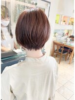 キャンバス バイ ネオリーブ 横浜西口(Canvas by neo.)&nbsp;大人かわいい小顔丸みのあるショートボブ　20代30代40代