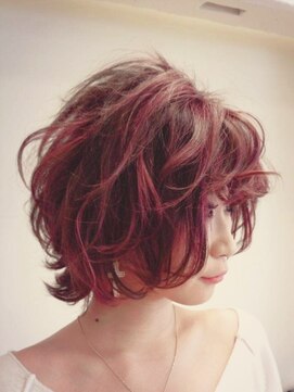 エイトサカエ 栄店(EIGHT sakae) 【EIGHT nagoya】☆ショートウルフバレイヤージュ☆