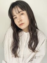 コフィー バイ メルト 吉祥寺(cofy by melt) コテ巻き風パーマ/シースルーバング/ベージュカラー